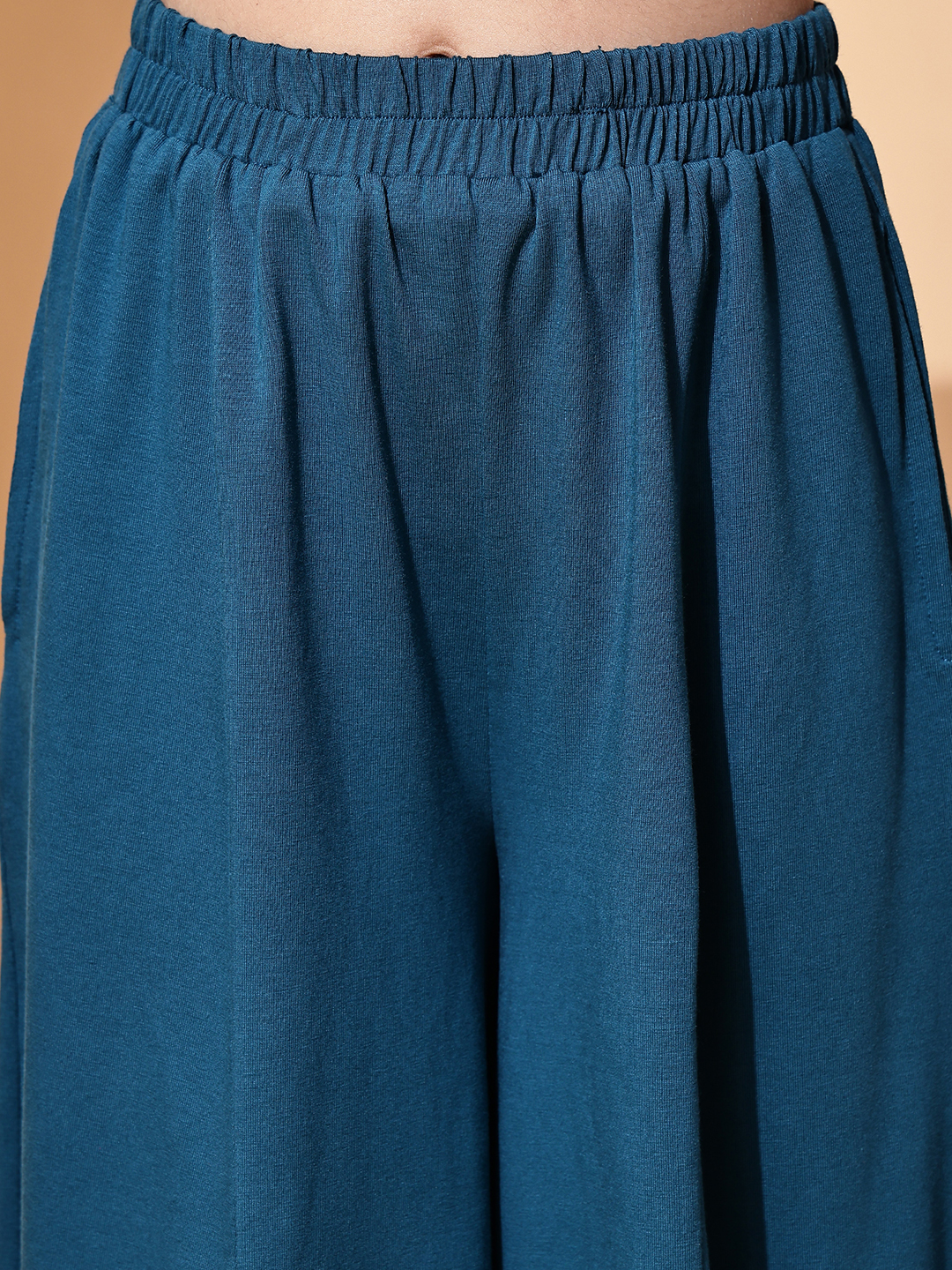 BaawRi Trendy Girls’ Cotton Lycra Festive Set with Embroidered Top & Flared Pants – Stylish Ethnic Co-ord - Image 7