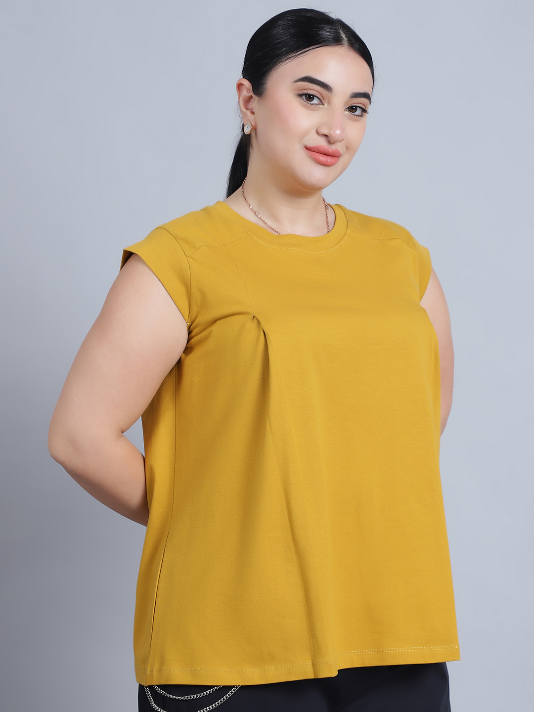 Alternative view of Women's Formal Western Top | Stylish Office Wear Top | Elegant Semi-Casual Top for Daily Use, Meetings & Interviews