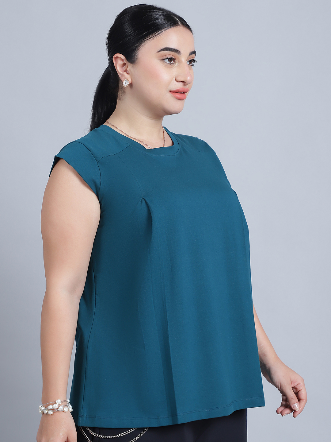 Women's Formal Western Top | Stylish Office Wear Top | Elegant Semi-Casual Top for Daily Use, Meetings & Interviews - Image 2