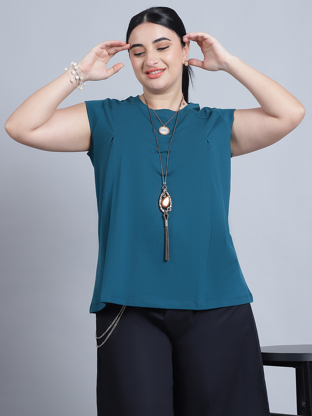 Women's Formal Western Top | Stylish Office Wear Top | Elegant Semi-Casual Top for Daily Use, Meetings & Interviews - Image 7