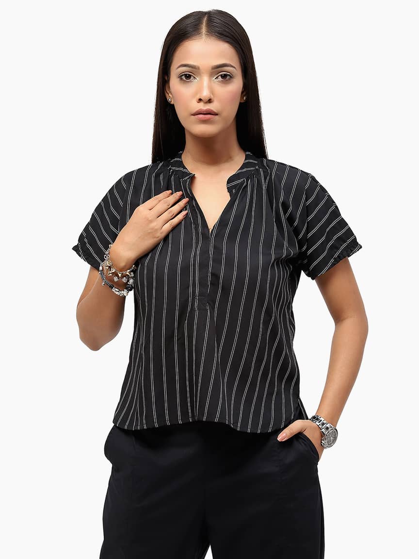 Alternative view of BaawRi Polyster Top/Casual Top for Girls/Printed Top for Women