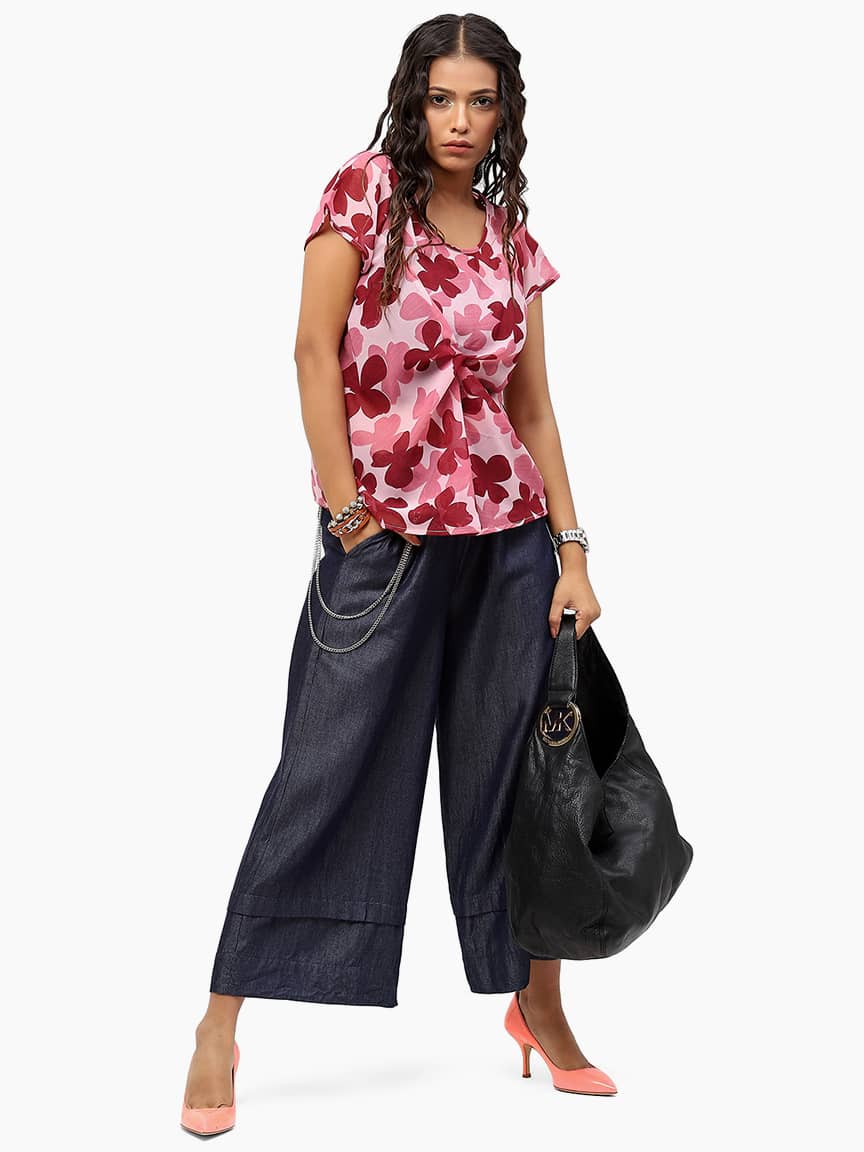 BaawRi Polyester Top for Women/Casual Top for Women/Daily use Top for Women