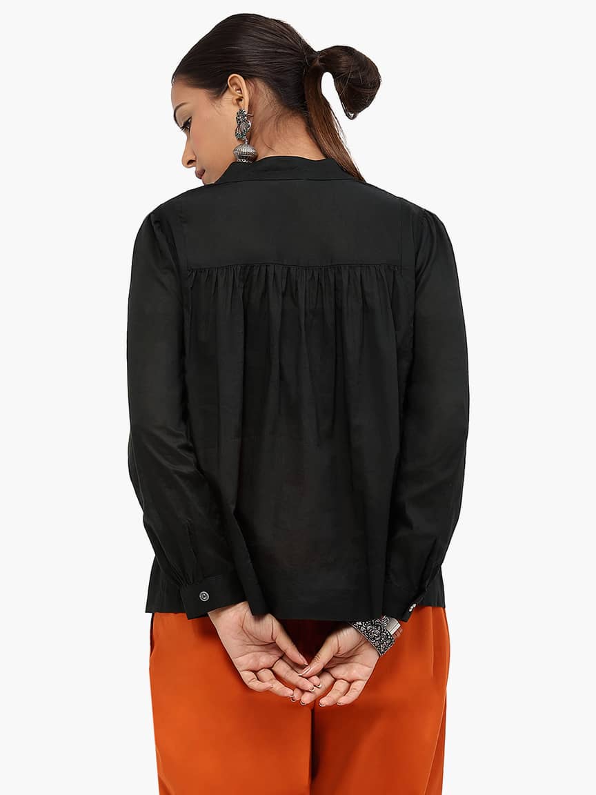 BaawRi Women's Black Color Cotton Top - Image 5