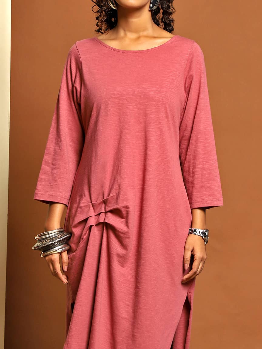 Stylish Midi Dress – Transformable into a Kurti Set for Ultimate Versatility - Image 7