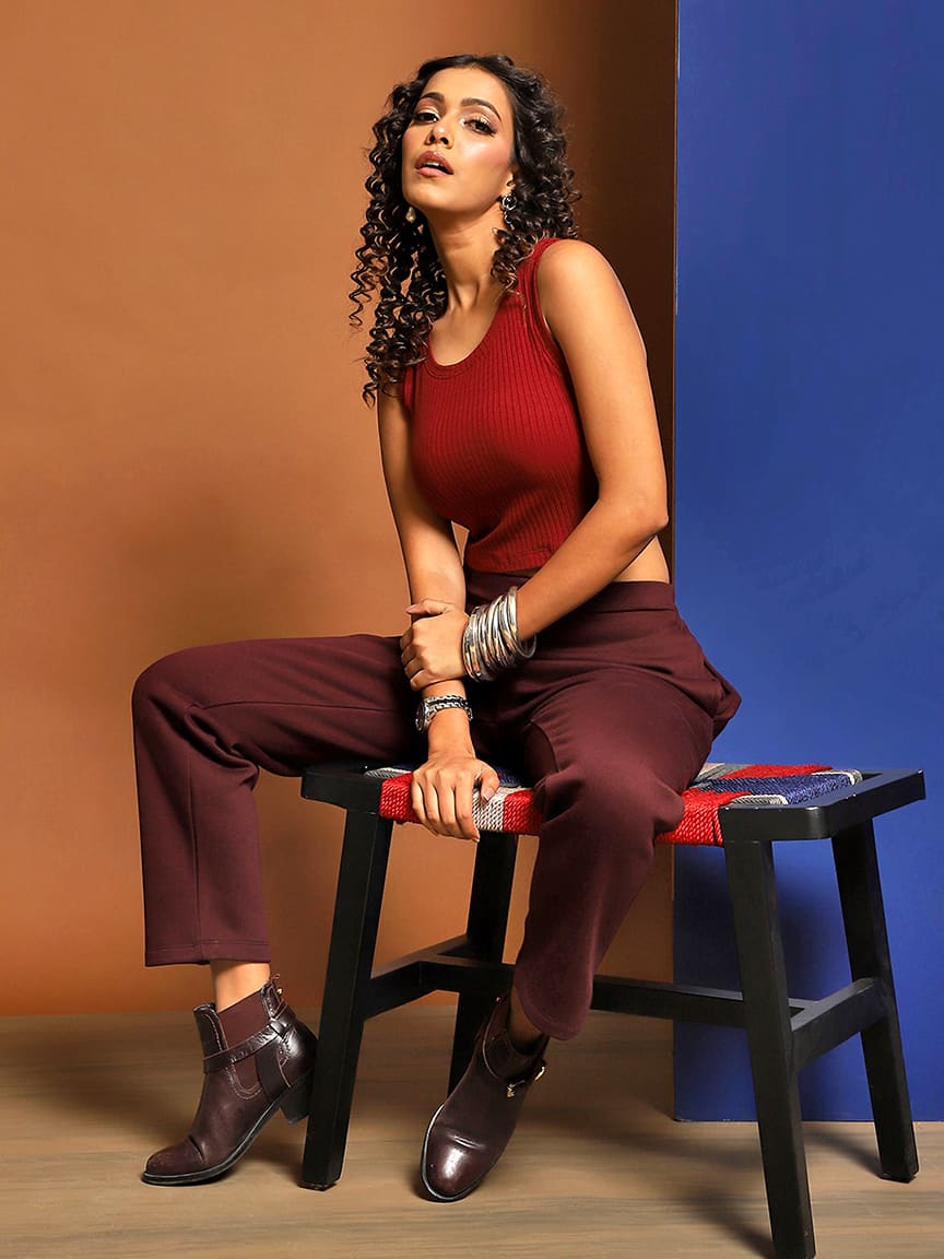 Cotton Ribbed Tank – Effortless Style with Easy Pullover Styling