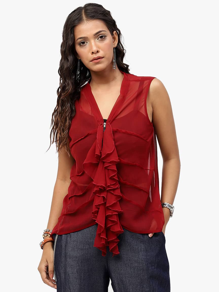 Alternative view of STYLE 42 MAROON