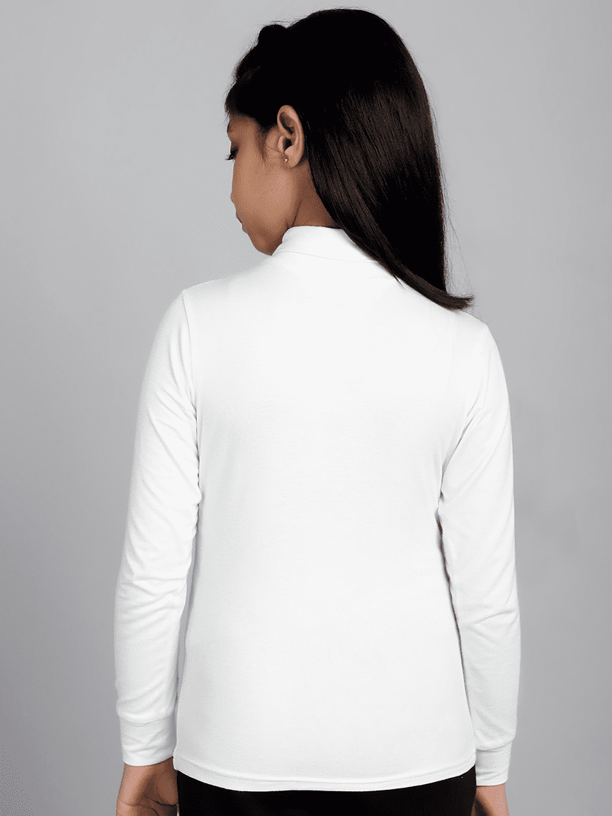 Alternative view of Baawri Girl Cotton Cream Color Top