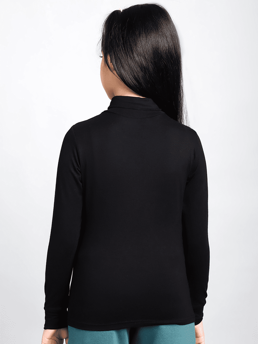 Alternative view of Baawri Girl Cotton Black Color Top