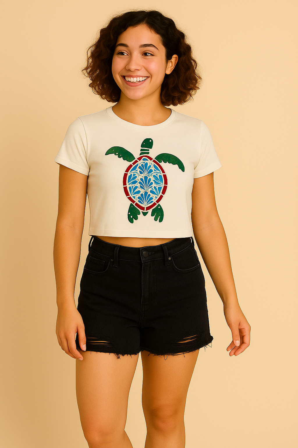 Alternative view of BaawRI Girl's Flow into Calm Girls Turtle