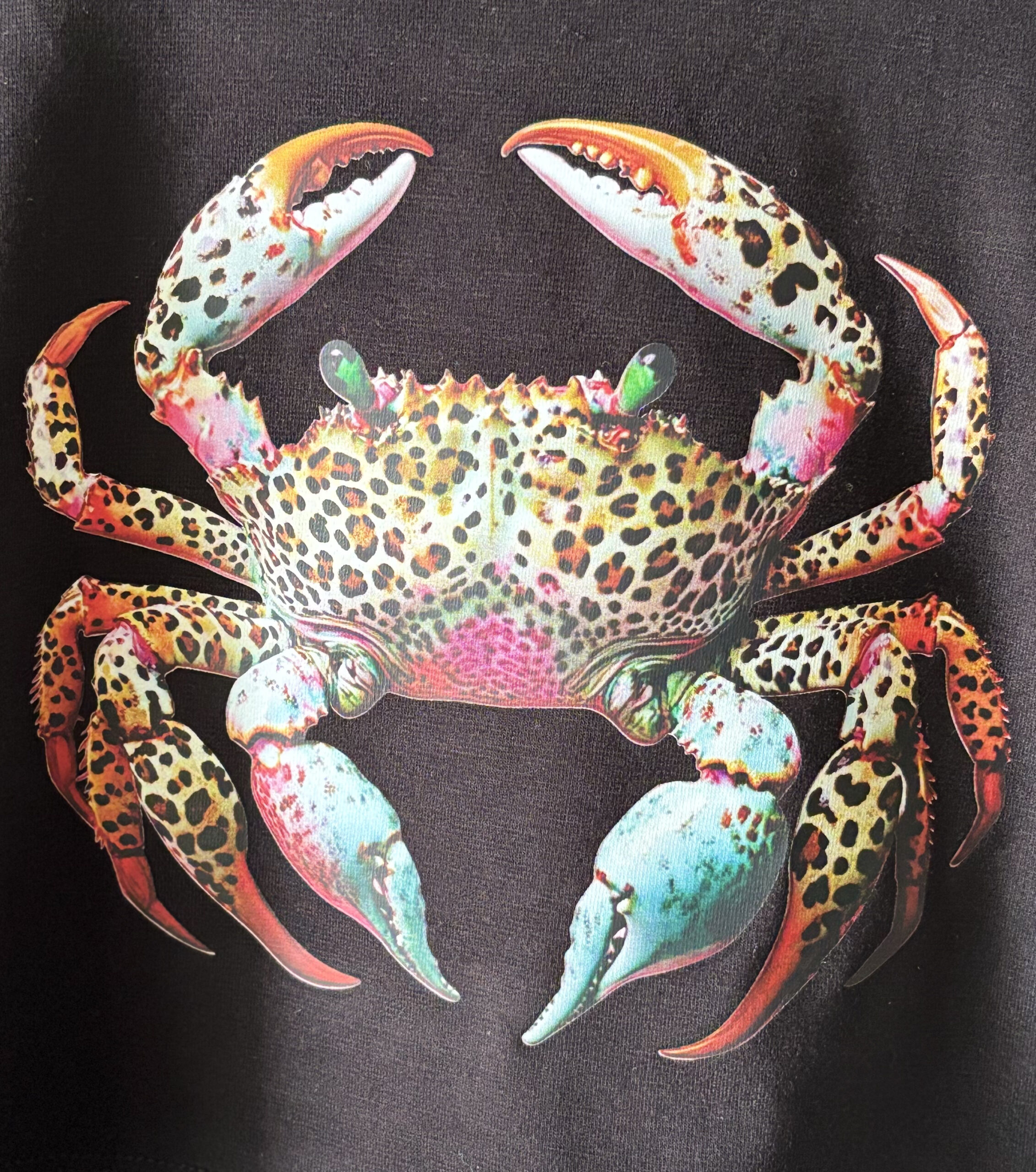 Girl's Crabby Cool Crop Tee – Wild Waters Edition - Image 7